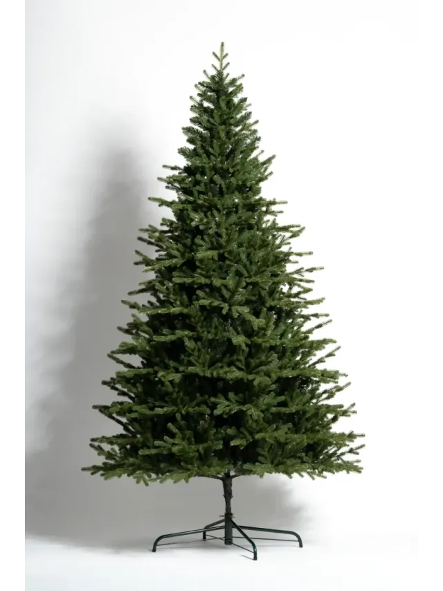 Brad Artificial Predeal 250 cm QC704, 520 Ramuri 2D + 3D PE, Circumferinta Bazei 350 cm
